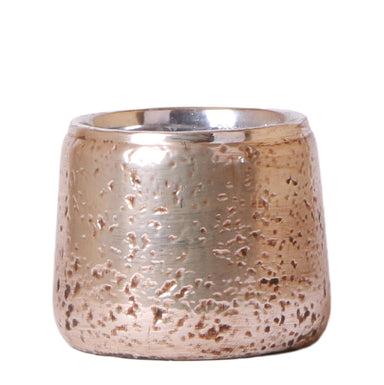 Kolibri Home | Luxury Bloempot - Zilveren Keramieken Sierpot