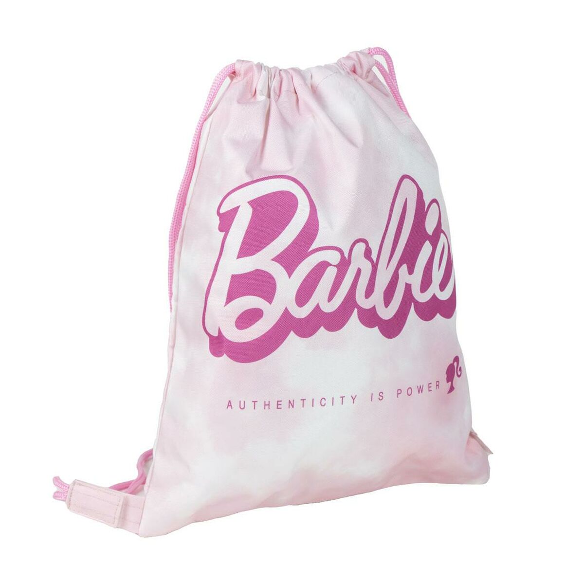 Rugtas met Koordjes Barbie Roze 30 x 39 cm