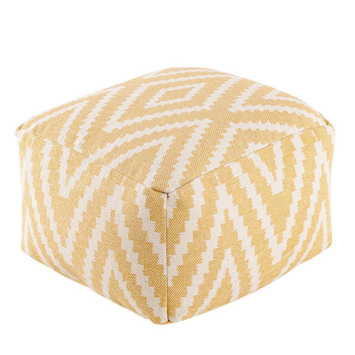 Zittend dobbelstenen voetkrukken stoel kruk 50x35x50cm pouf kelim vloerkussen peru zwarte taupe gele turquoise
