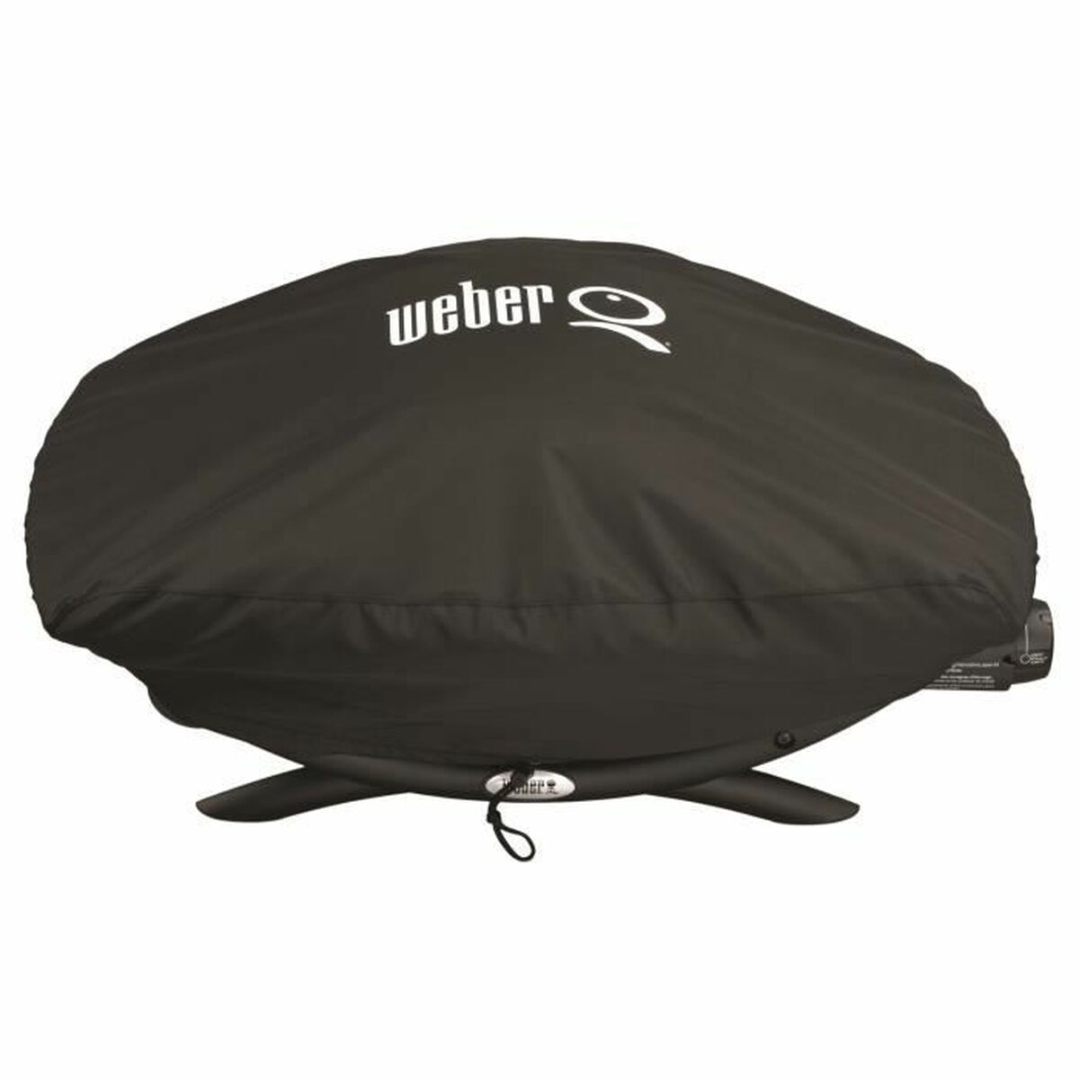 Beschermhoes voor barbecue Weber Q 2000 Series Premium Zwart Polyester