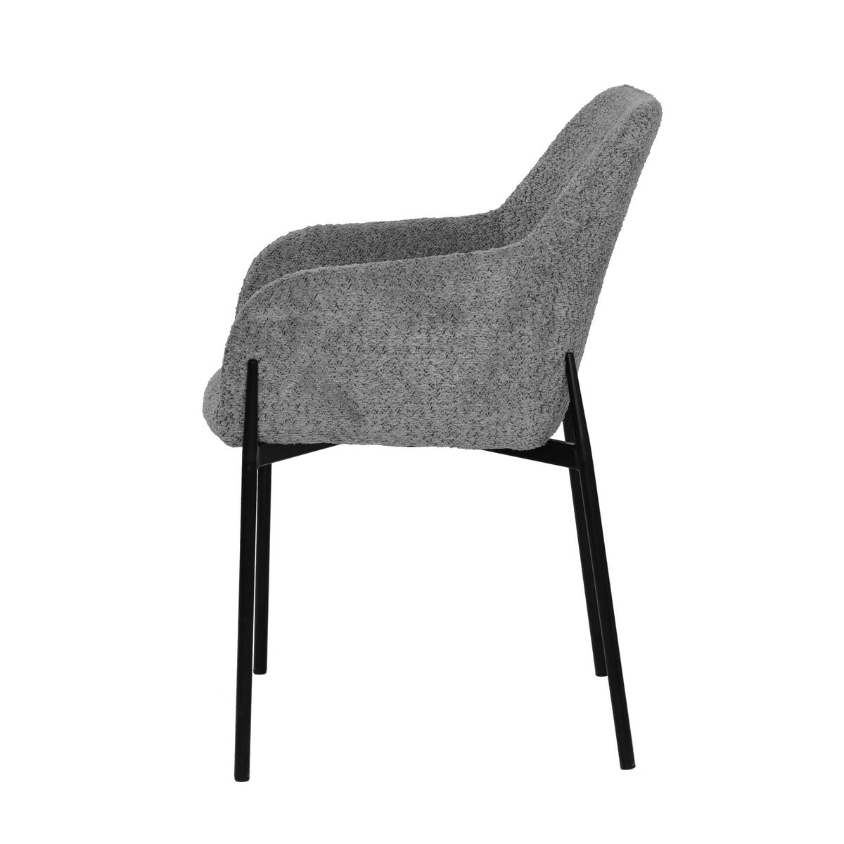 Set van 2 fauteuils met bouclé hoes