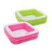 Intex 57100Np  Babybadje 85X85X23 Cm Assorti + Reparatiesetje