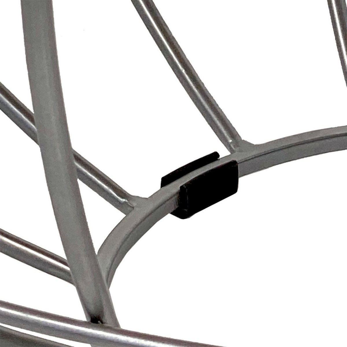 Ronde salontafel duurzaam Lexington ø 75 cm metalen gaas draadframe massief houten salontafel