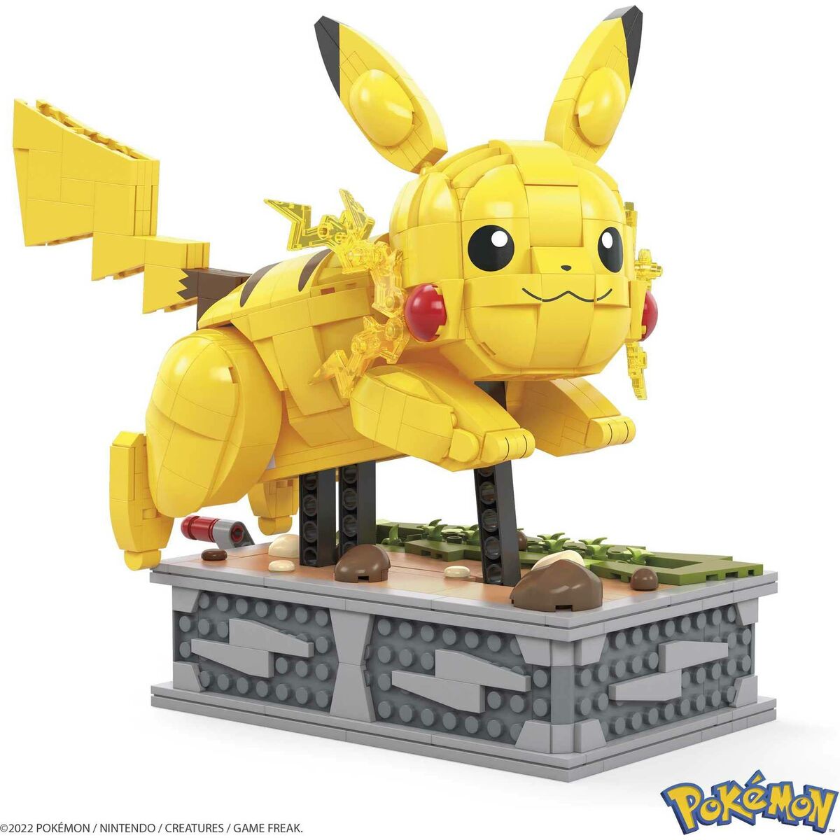 Constructiekit Pokémon Mega Construx - Motion Pikachu 1095 Onderdelen