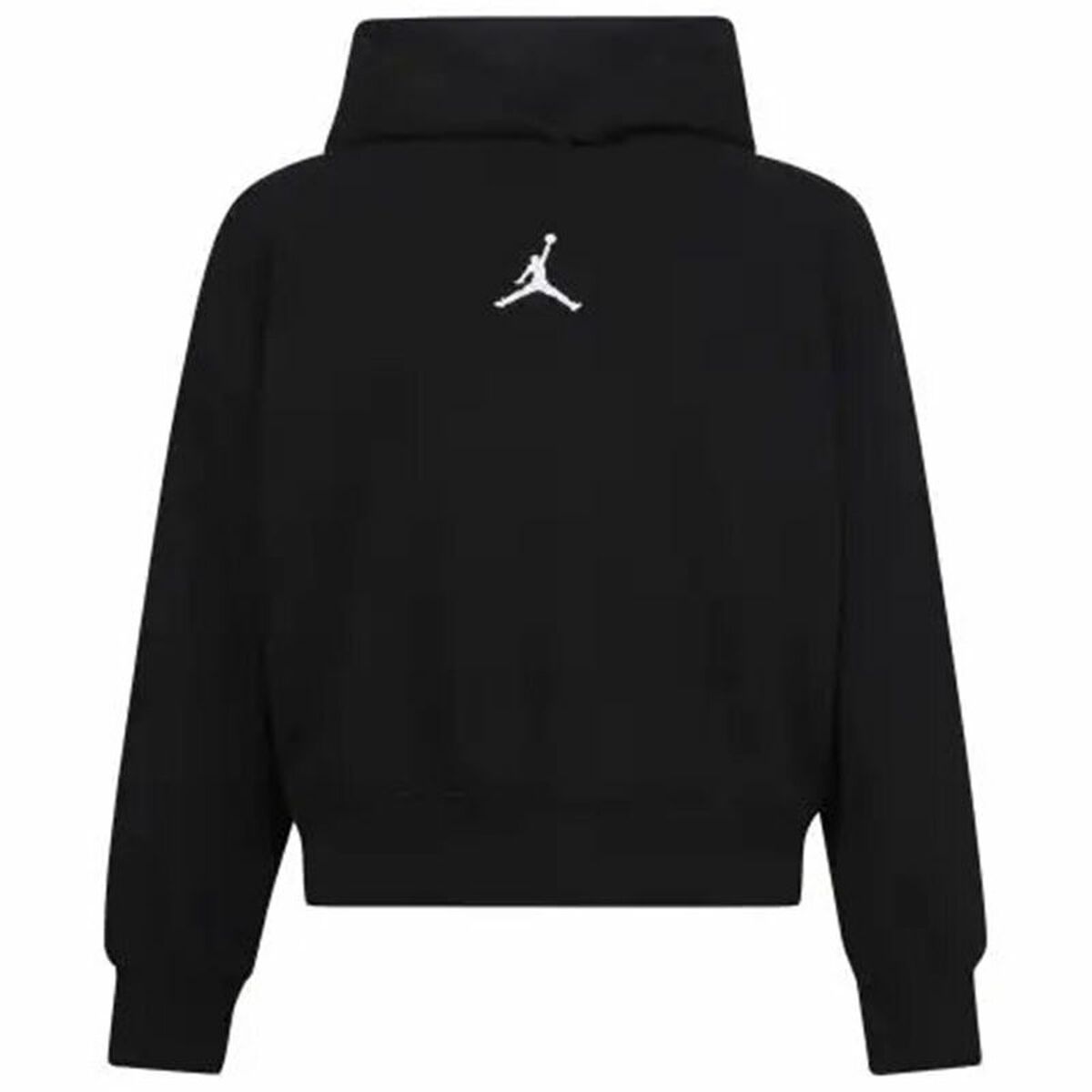Sweatshirt met Capuchon voor Meisjes Jordan Jordan Icon Play Zwart