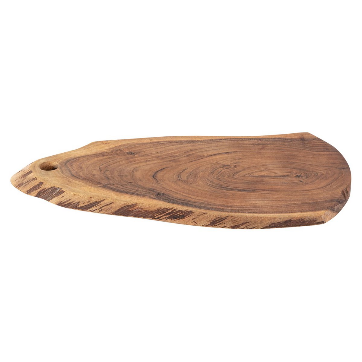 Boomschijfje van servicebord gelijmd 34x16cm of 52x24cm serveer tabletdecoratie Acacia massief