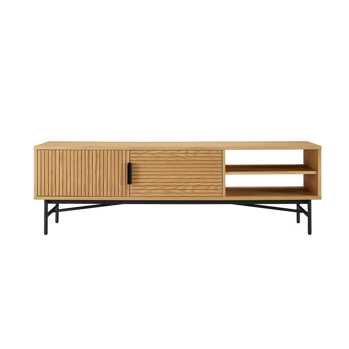 Lowboard 160 cm eiken echt houtfineer