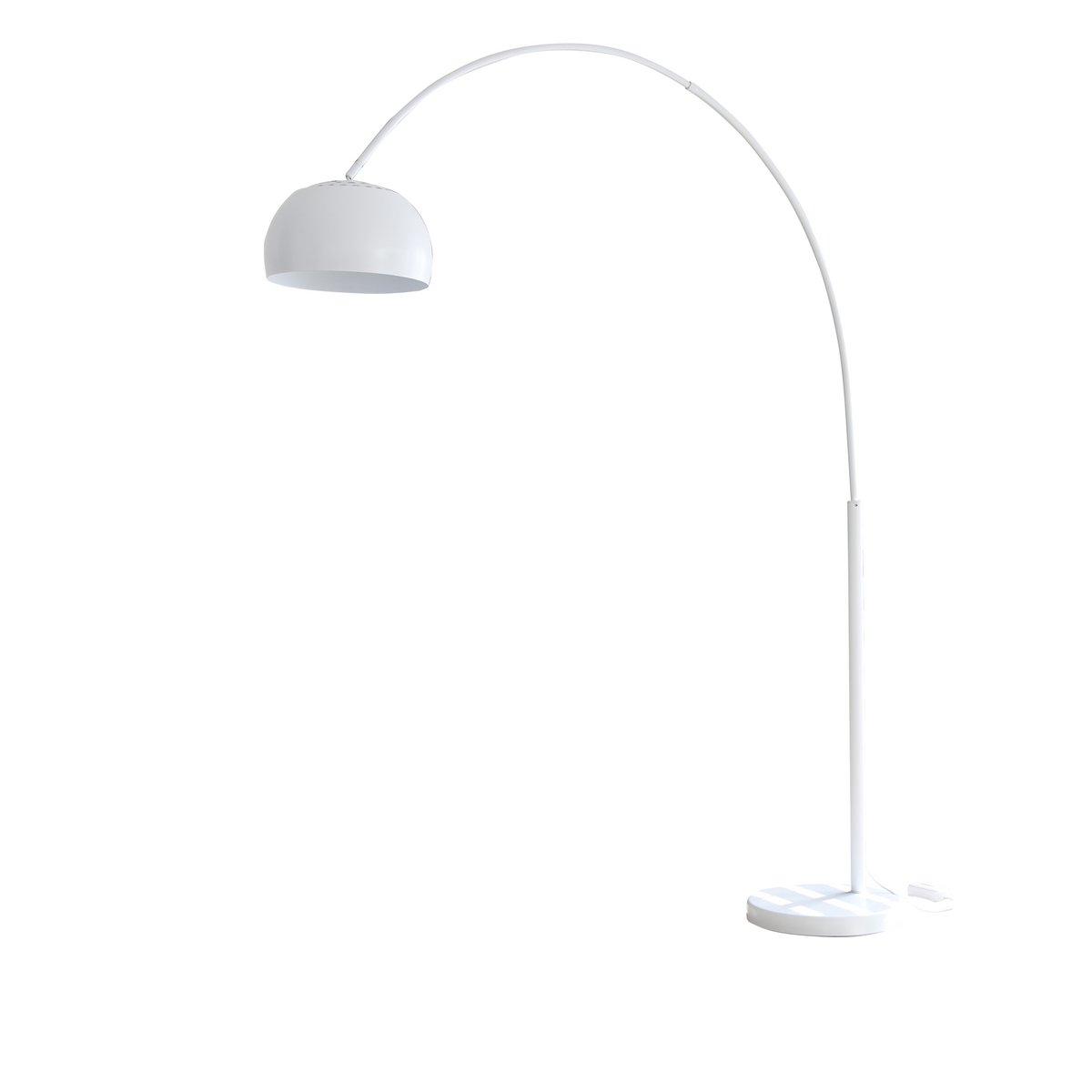 Booglamp 195 cm wit