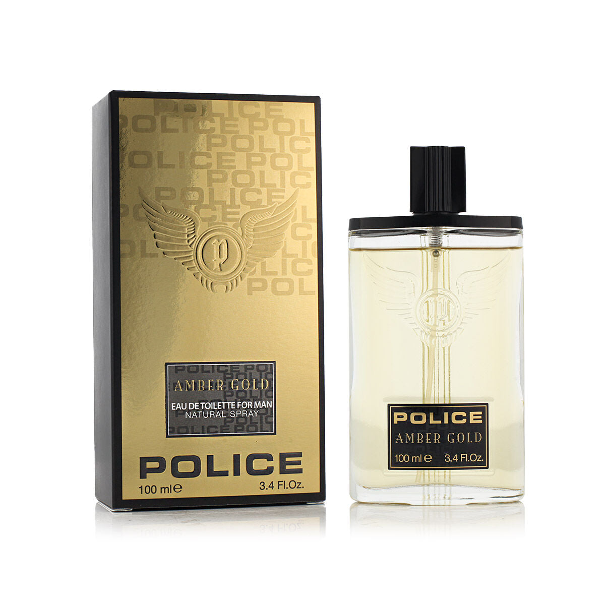 Herenparfum Police EDT Amber Gold 100 ml