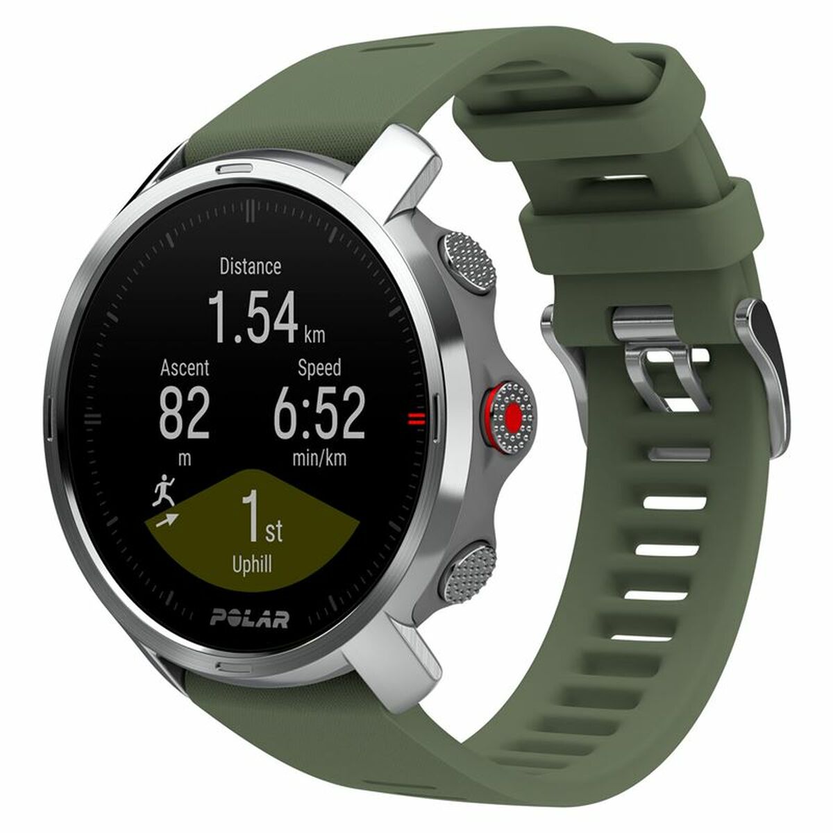 Smartwatch Polar Grit X 46 mm Groen