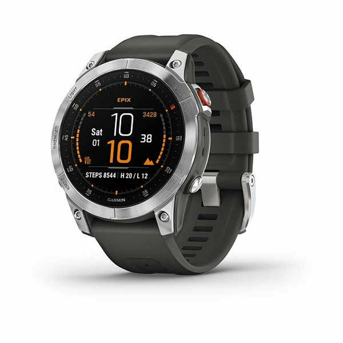Smartwatch GARMIN Epix G2 Zilverkleurig Zwart Grijs 1,3"
