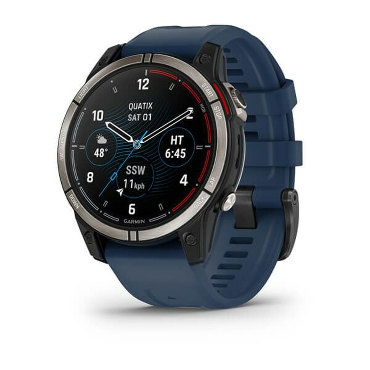Smartwatch GARMIN Quatix 7 Blauw Zwart Donkerblauw Ja 1,3" 47 mm