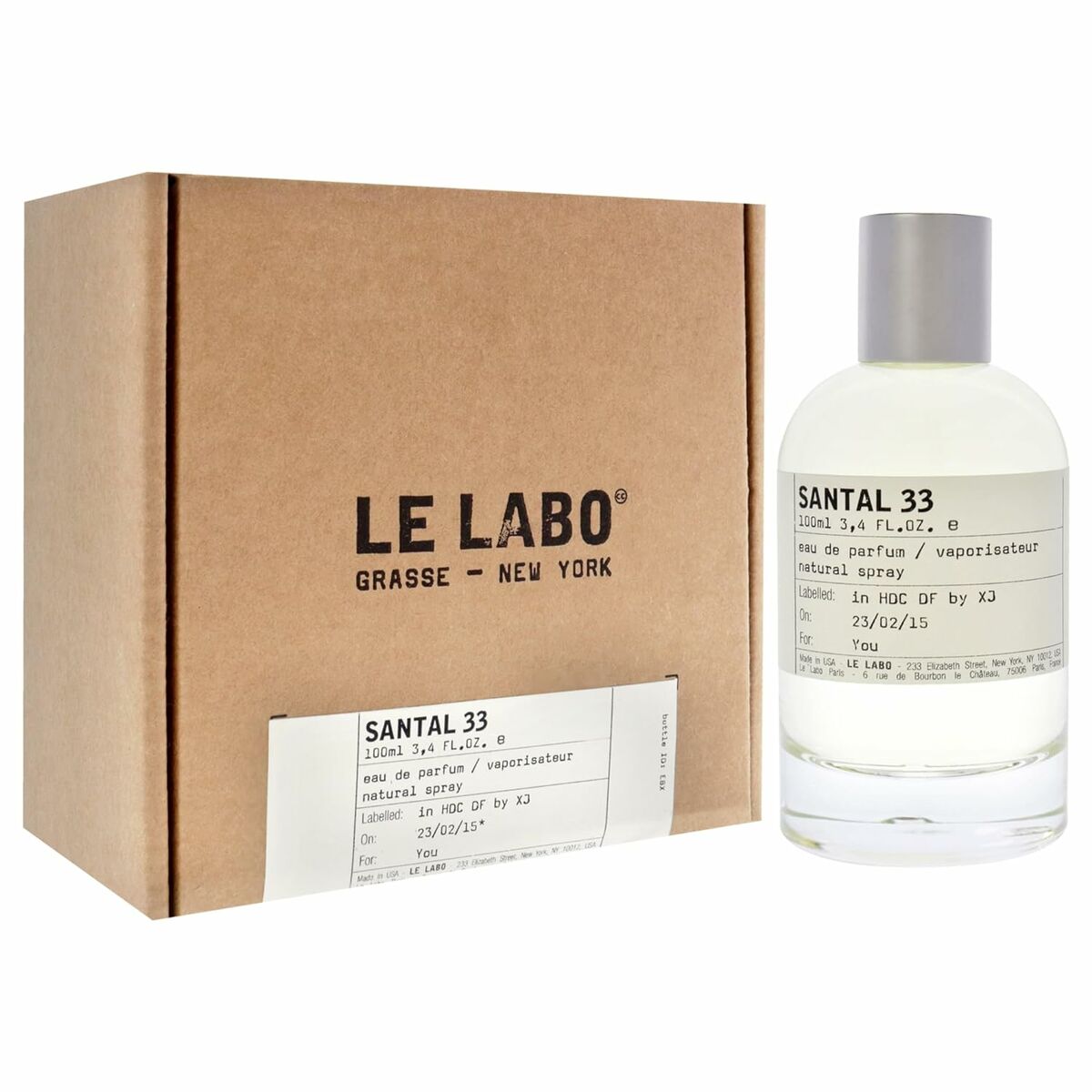 Uniseks Parfum Le Labo Santal 33 EDP 50 ml