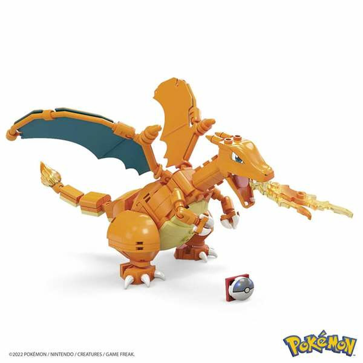 Bouwspel Pokémon Mega Charizard 222 Onderdelen