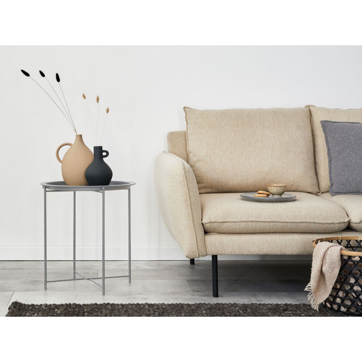 Bijzettafel Ø 47 H 51 2. Kies Tuintafel Balkon Tabel Terasses Tabel Ronde Alberta Metaal Small Ver