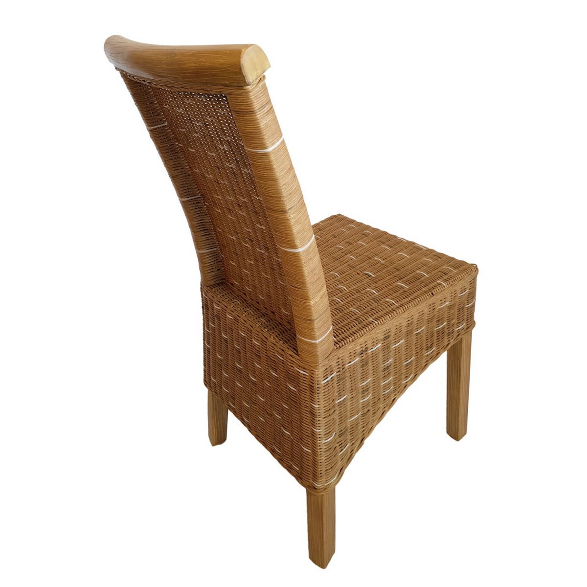 Eetkamerstoelen Set 6 stuks Rattan stoelen eettafel stoelen Perth Brown Corridors