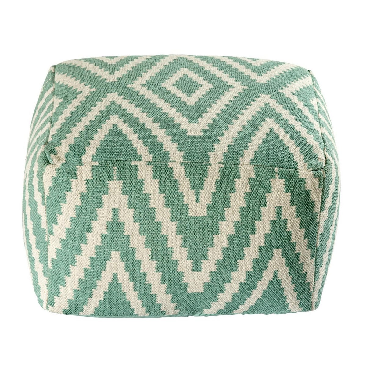 Zittend dobbelstenen voetkrukken stoel kruk 50x35x50cm pouf kelim vloerkussen peru zwarte taupe gele turquoise