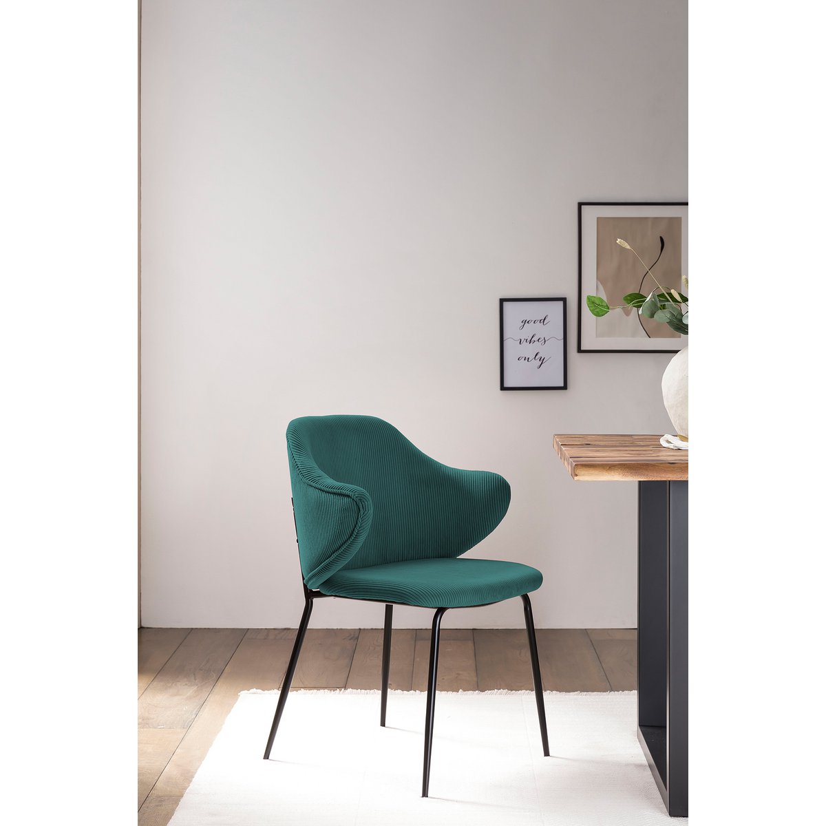 Set van 2 fauteuils donkergroen