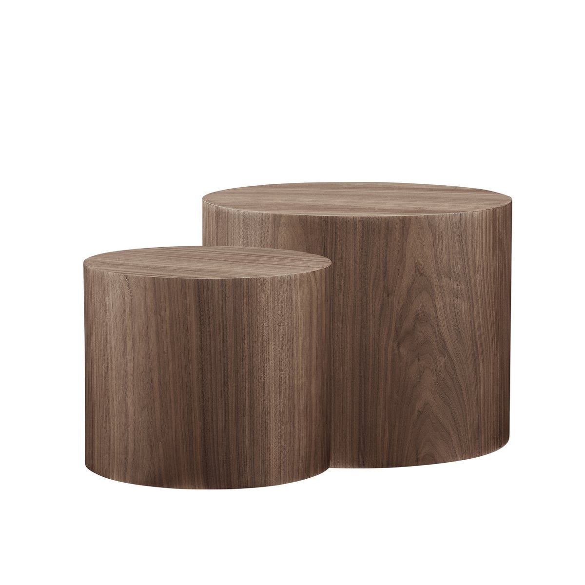 Salontafel set van 2 walnoot
