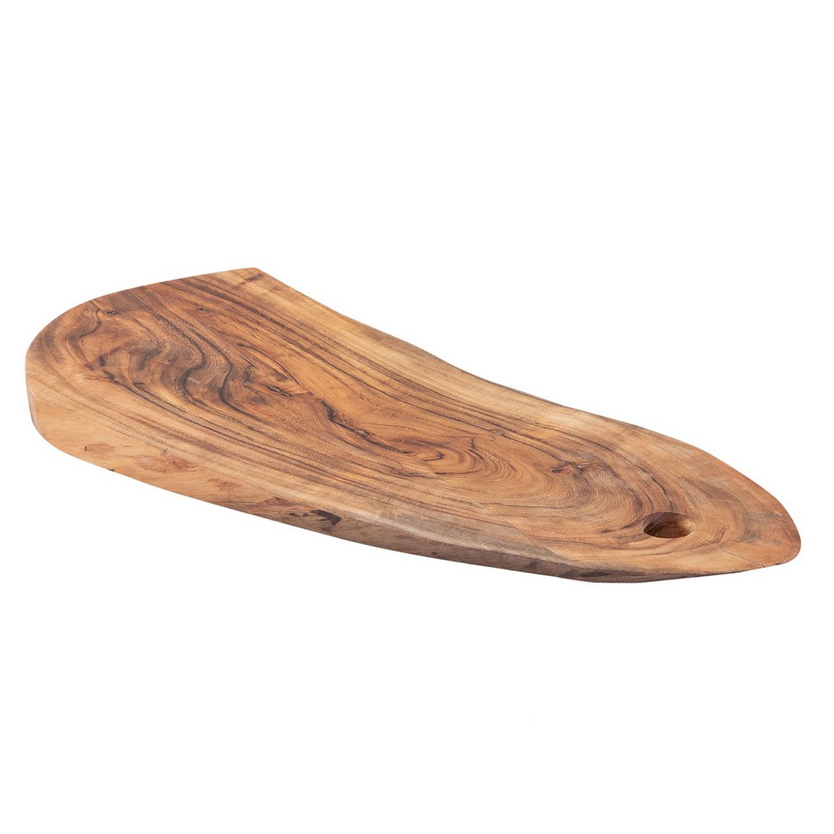 Boomschijfje van servicebord gelijmd 34x16cm of 52x24cm serveer tabletdecoratie Acacia massief