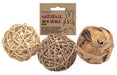 Rosewood Trio Of Fun Balls Medium 8 Cm