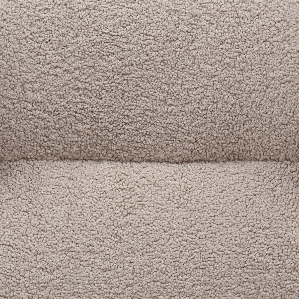 Fauteuil- en krukset teddybont taupe