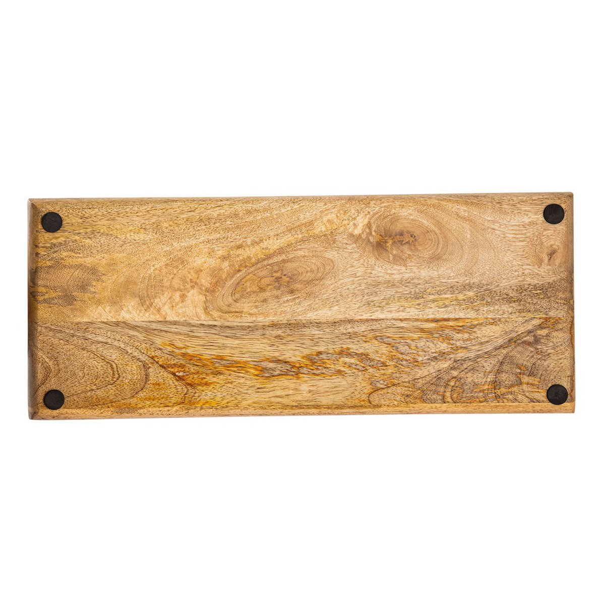 Serveer lade houten lade Tray hout 50x20cm serveerbord decoratietablet mango houten vaste stof