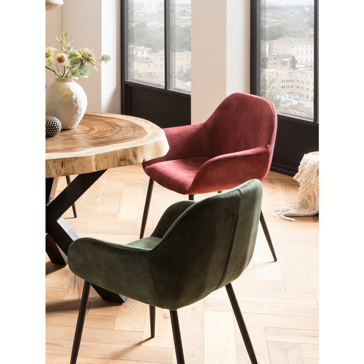 Fauteuil, set van 2