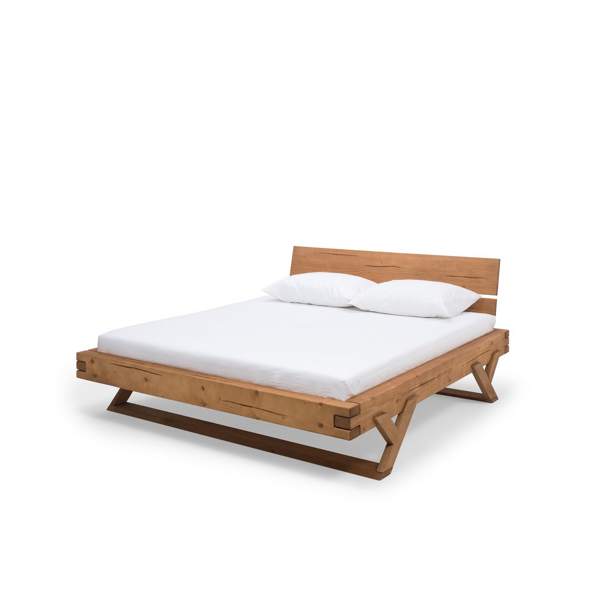 Balkenbed 140 x 200 cm