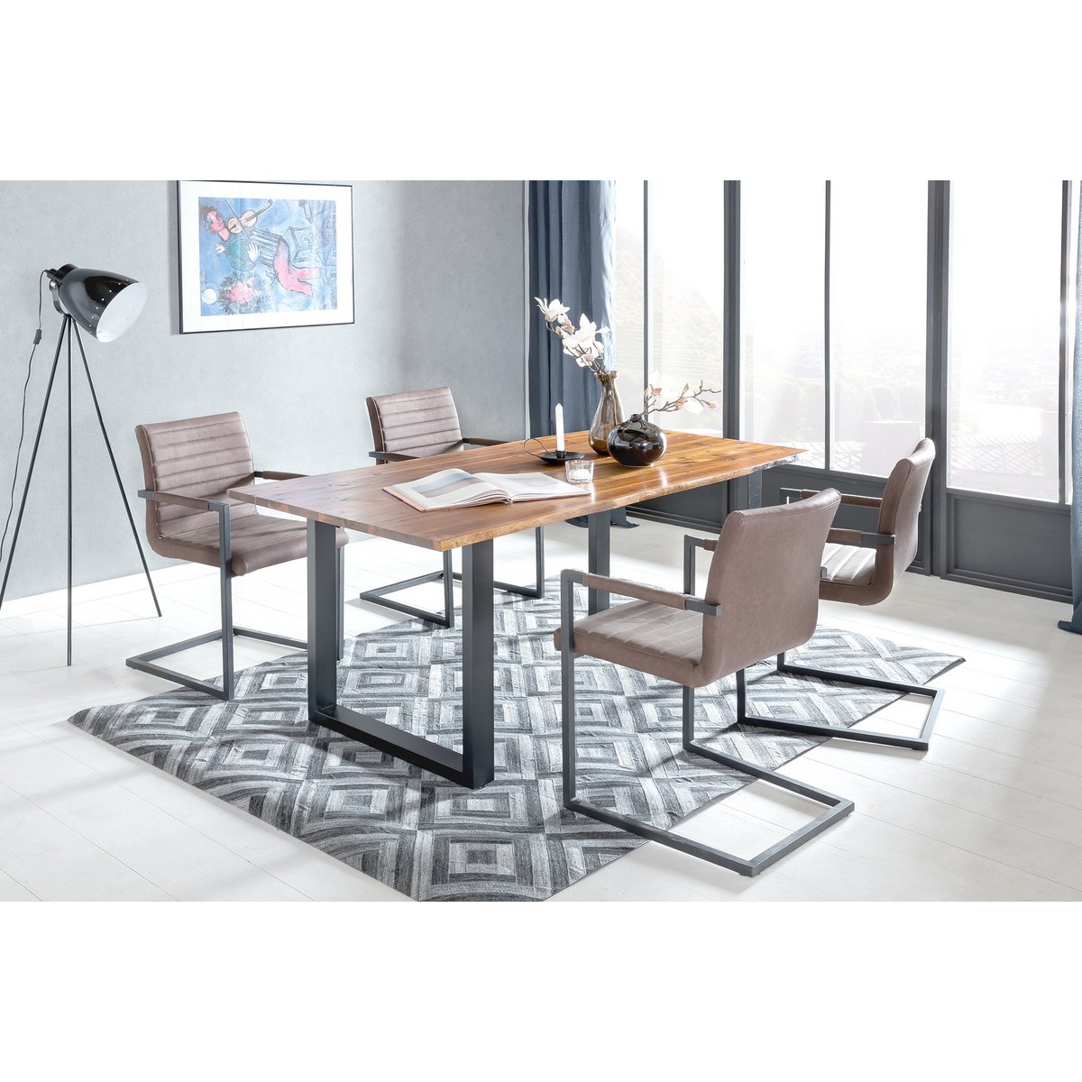 Eettafel 120x80x77 cm