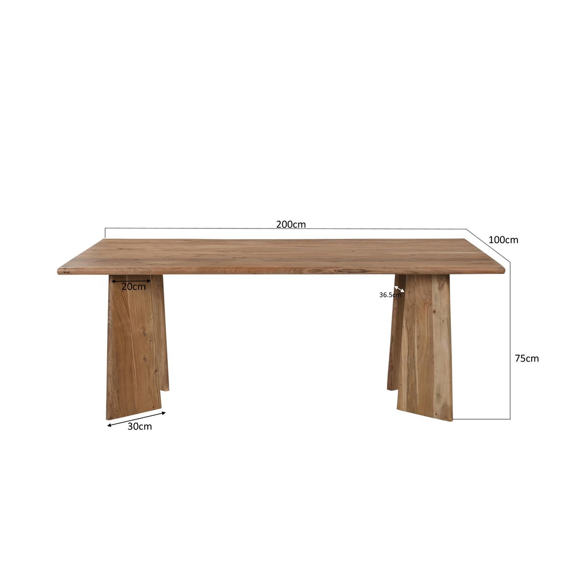 Tafel 200x100 cm