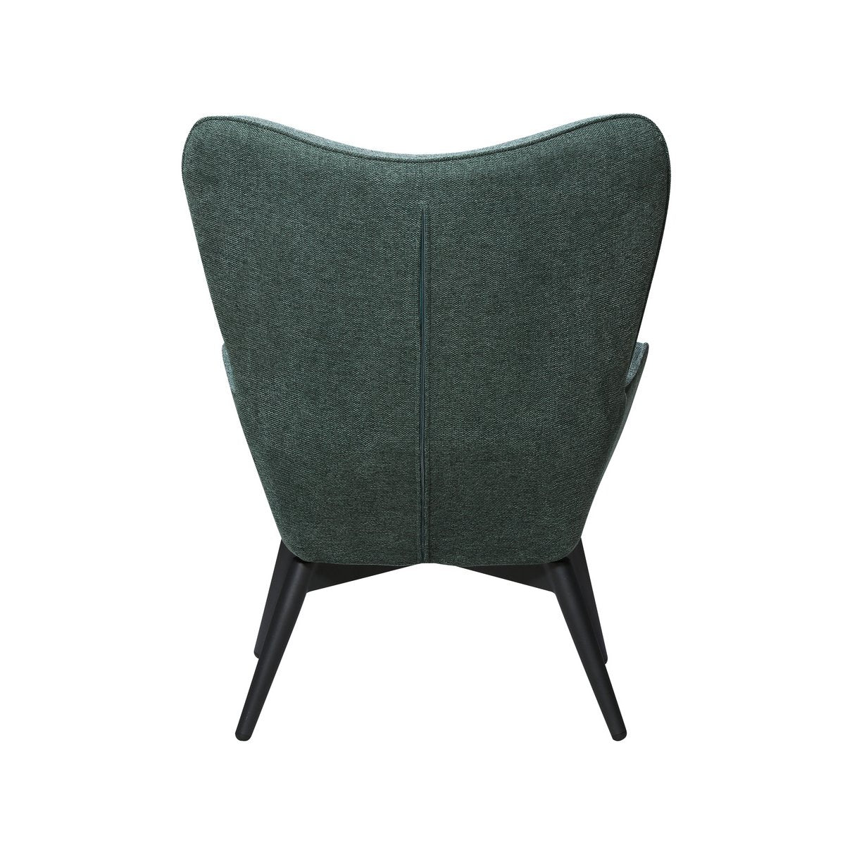 Fauteuil dennengroen structuurstof