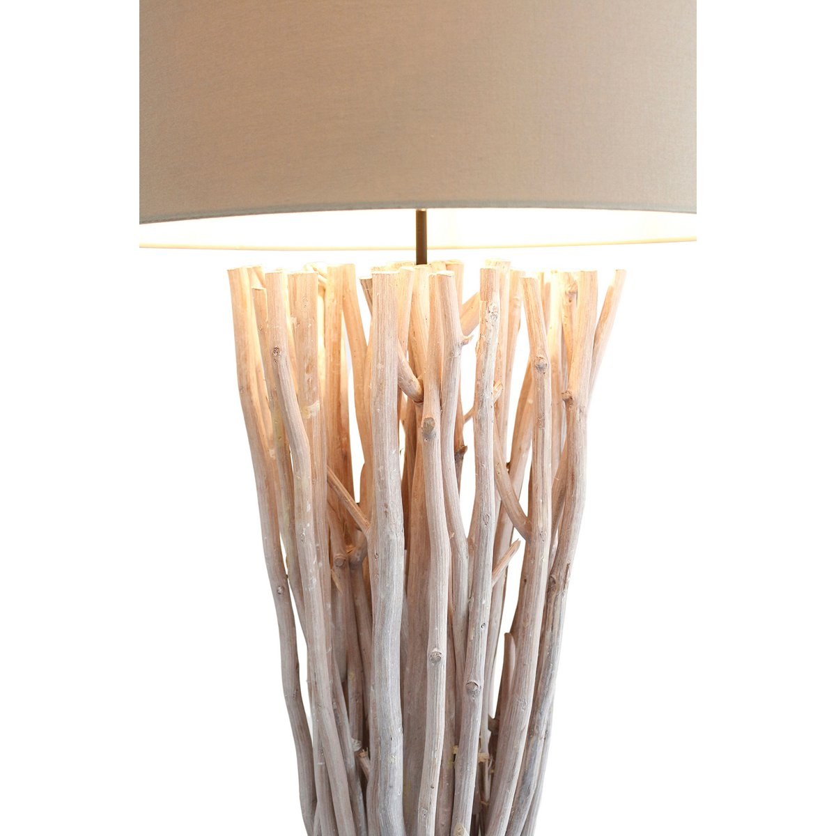 Vloerlamp Driftwood White Wash 175 cm