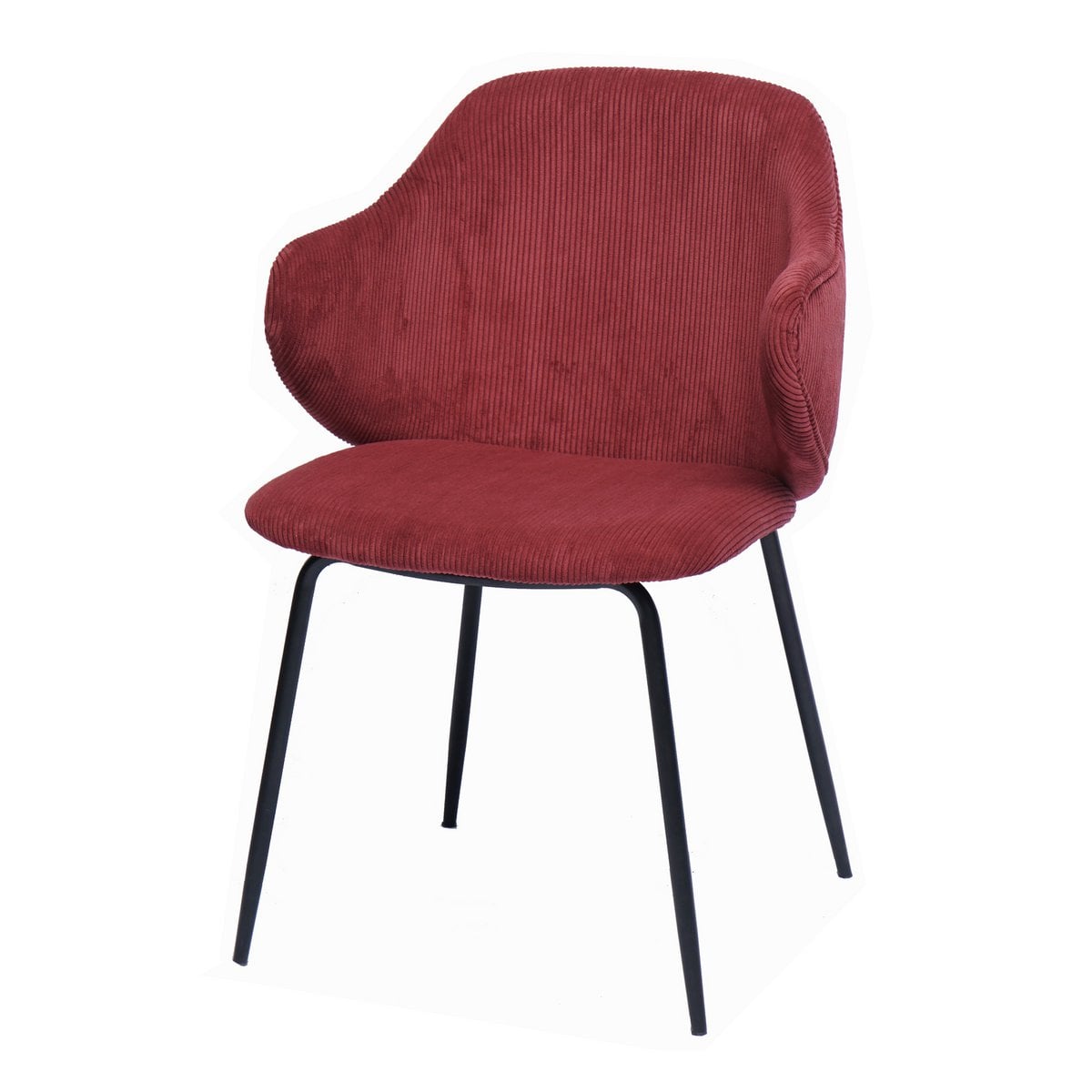 Set van 2 fauteuils, berry