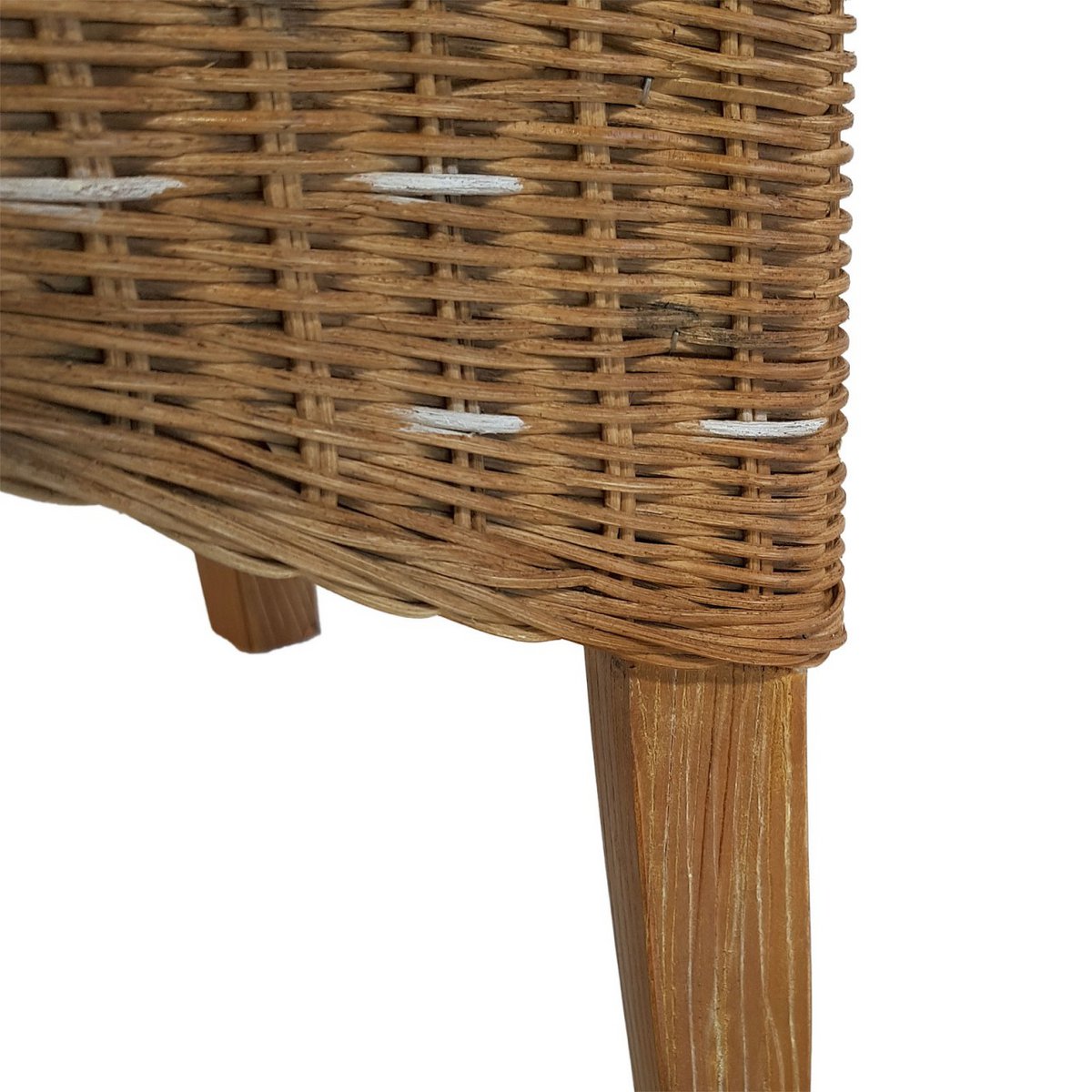 Eetkamerstoelen Set 6 stuks Rattan stoelen eettafel stoelen Perth Brown Corridors