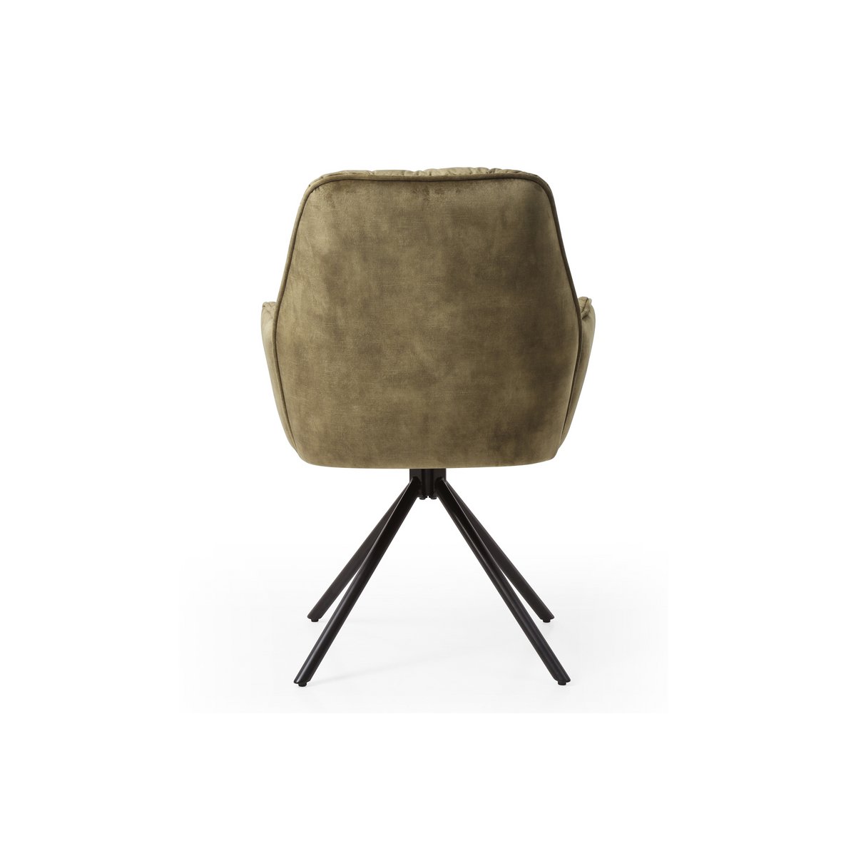 Fauteuil met 360° draaifunctie, groen