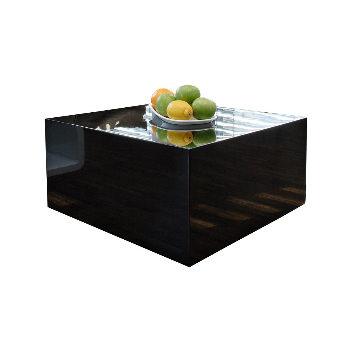Salontafel 60x60x30cm zwart