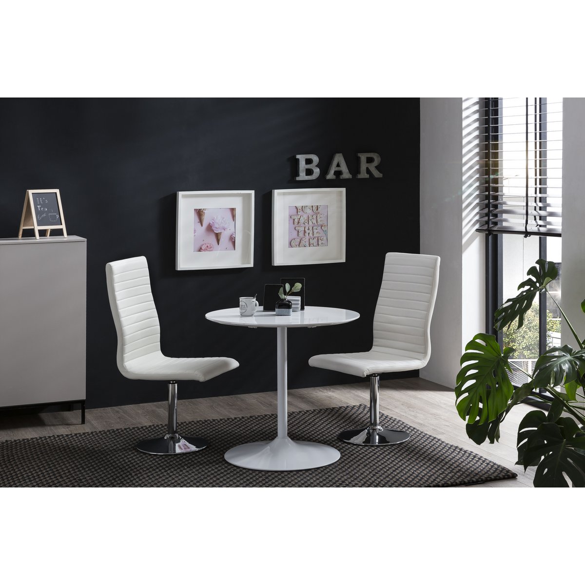 Eetset 5 stuks Ø80 cm