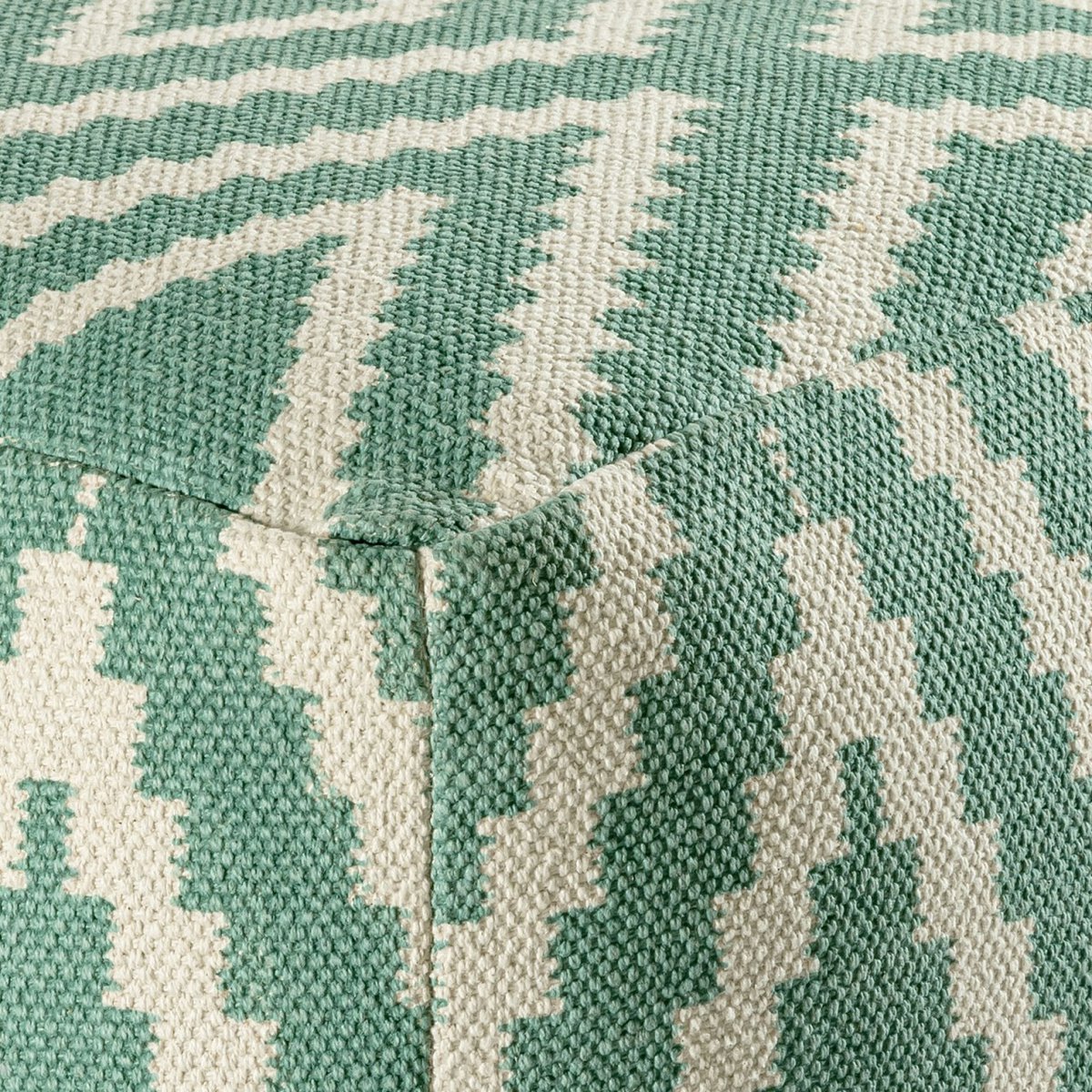 Zittend dobbelstenen voetkrukken stoel kruk 50x35x50cm pouf kelim vloerkussen peru zwarte taupe gele turquoise