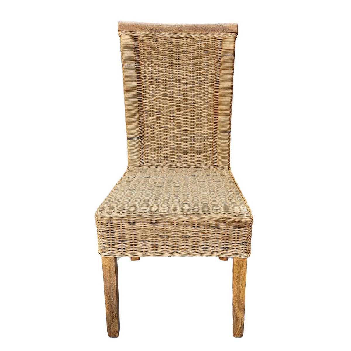 Eetkamerstoelen set van 4 rotan stoel tabacco Perth rotan stoel rieten stoel duurzaam