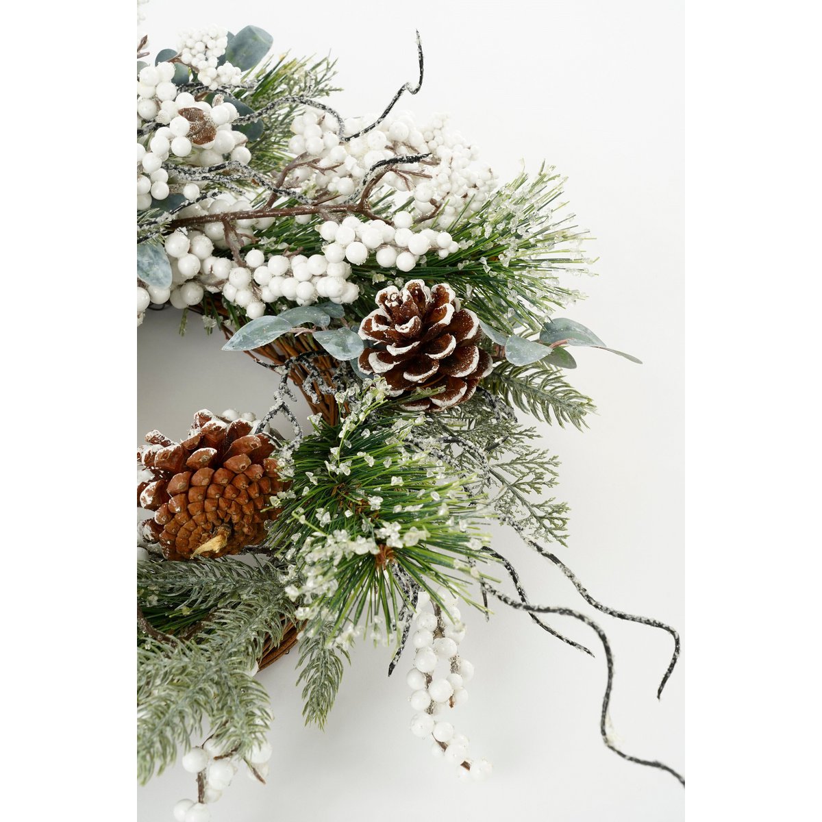 Kerstkrans Hardy Groen