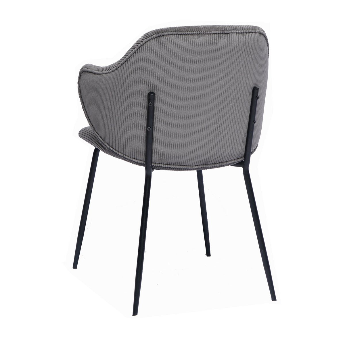 Set van 2 fauteuils grijs