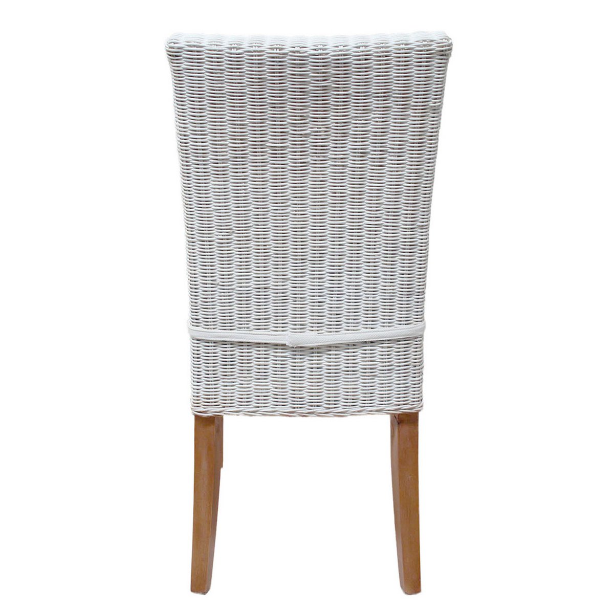 Rattan stoel eetkamer stoel white cardine mand stoel duurzame wintertuin stoel