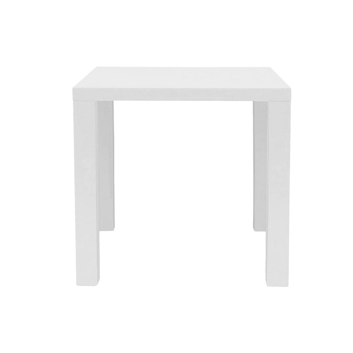 Eettafel 80x80 cm wit