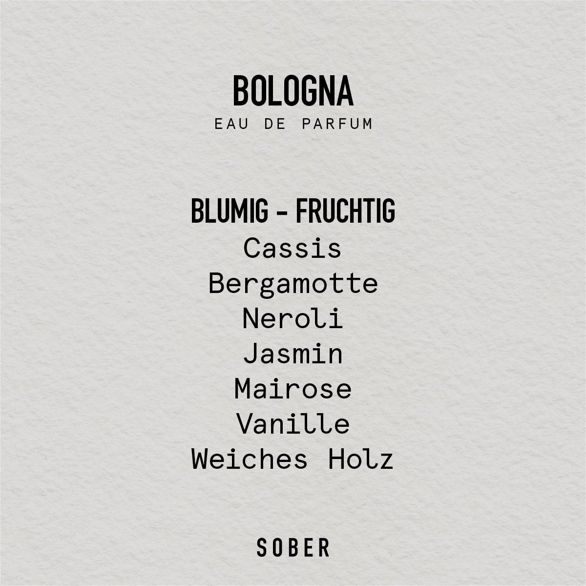 BOLOGNA - Eau de Parfum