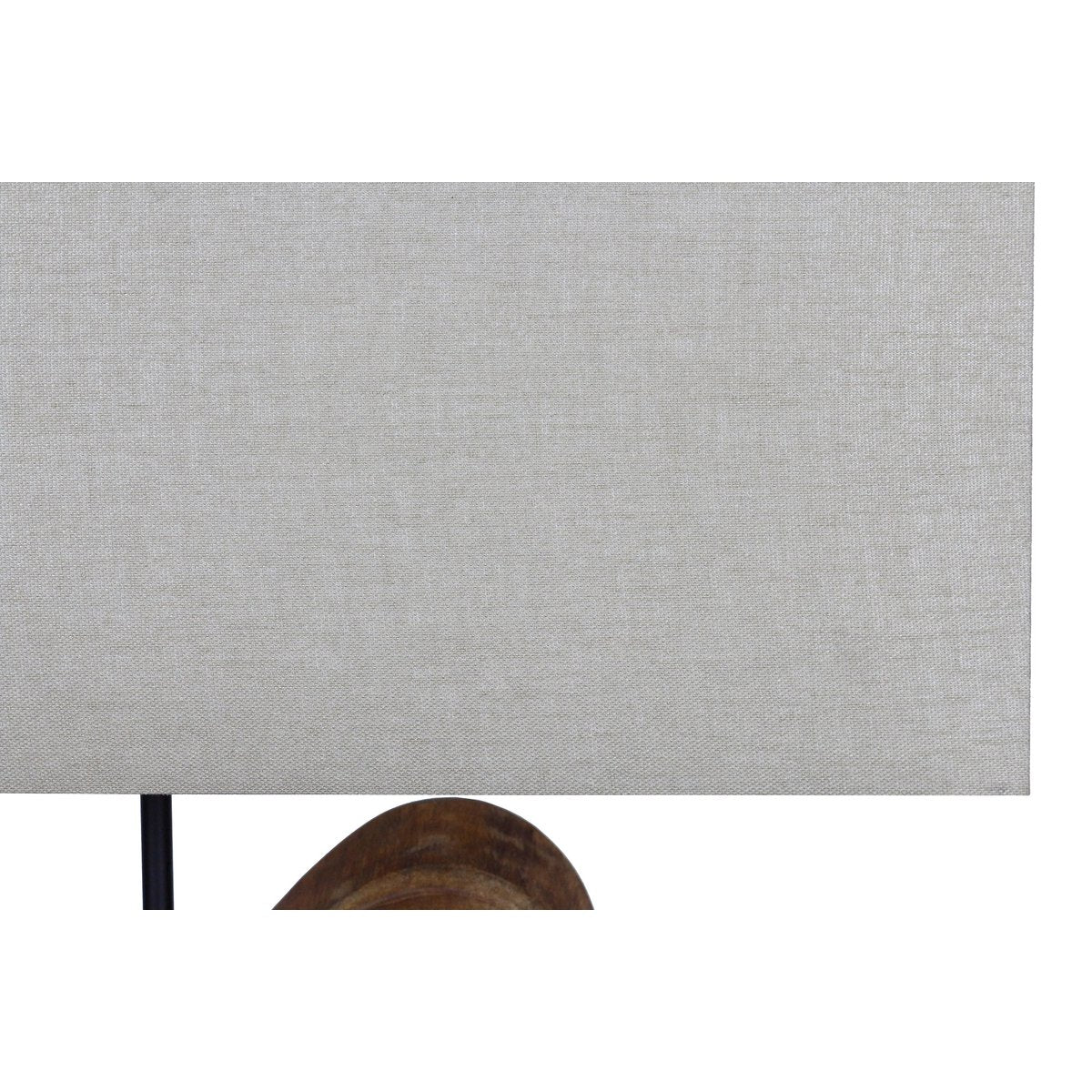 Tafellamp drijfhout/linnen naturel 50 cm