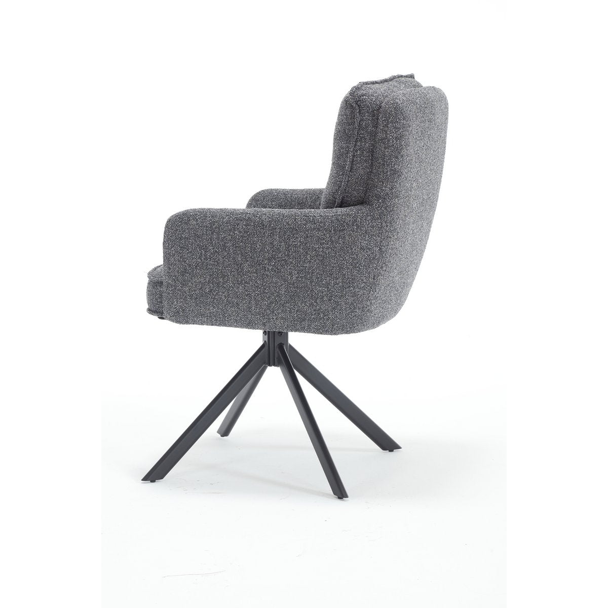 Fauteuil structuurstof antraciet