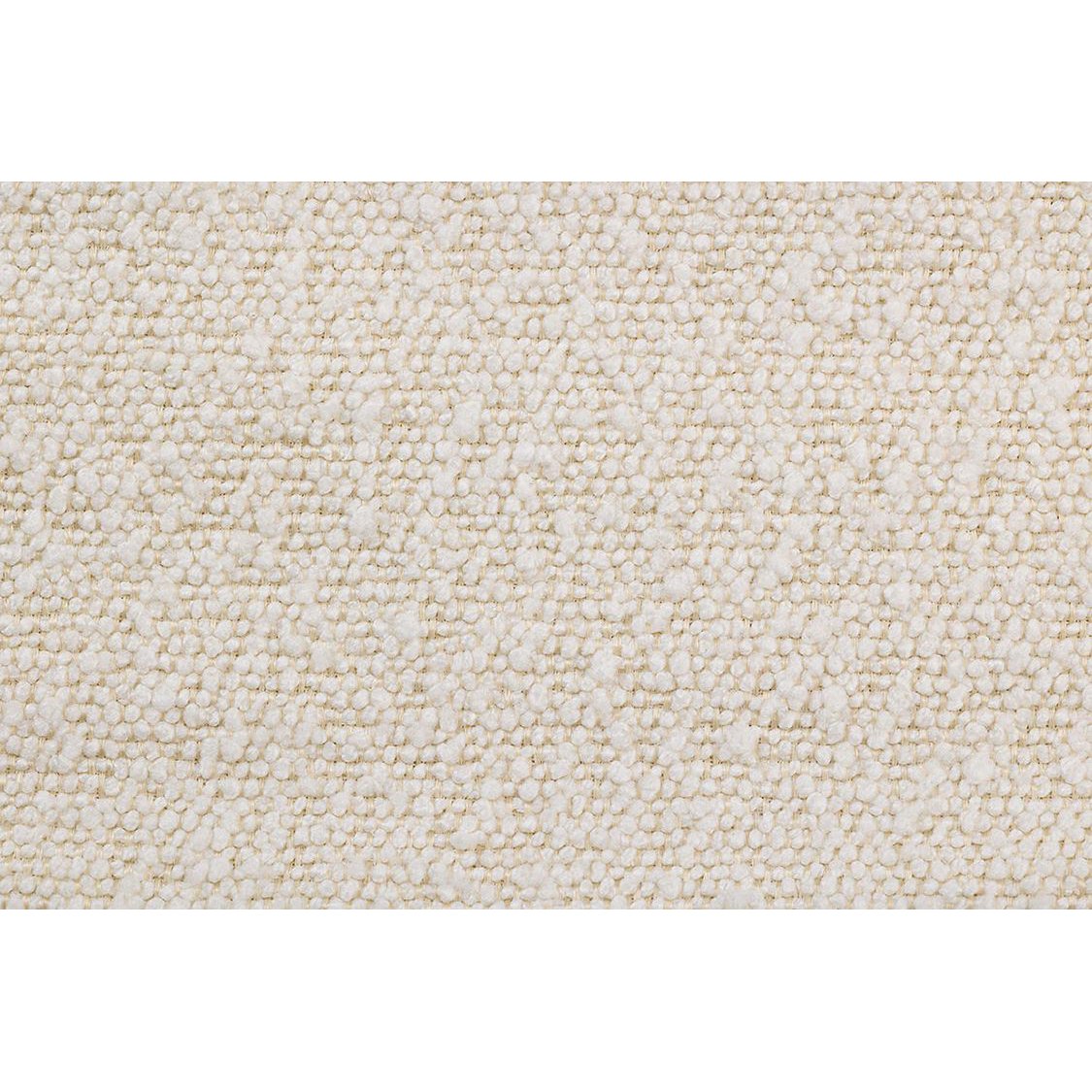 Muschelsessel met Bouclé Stoff