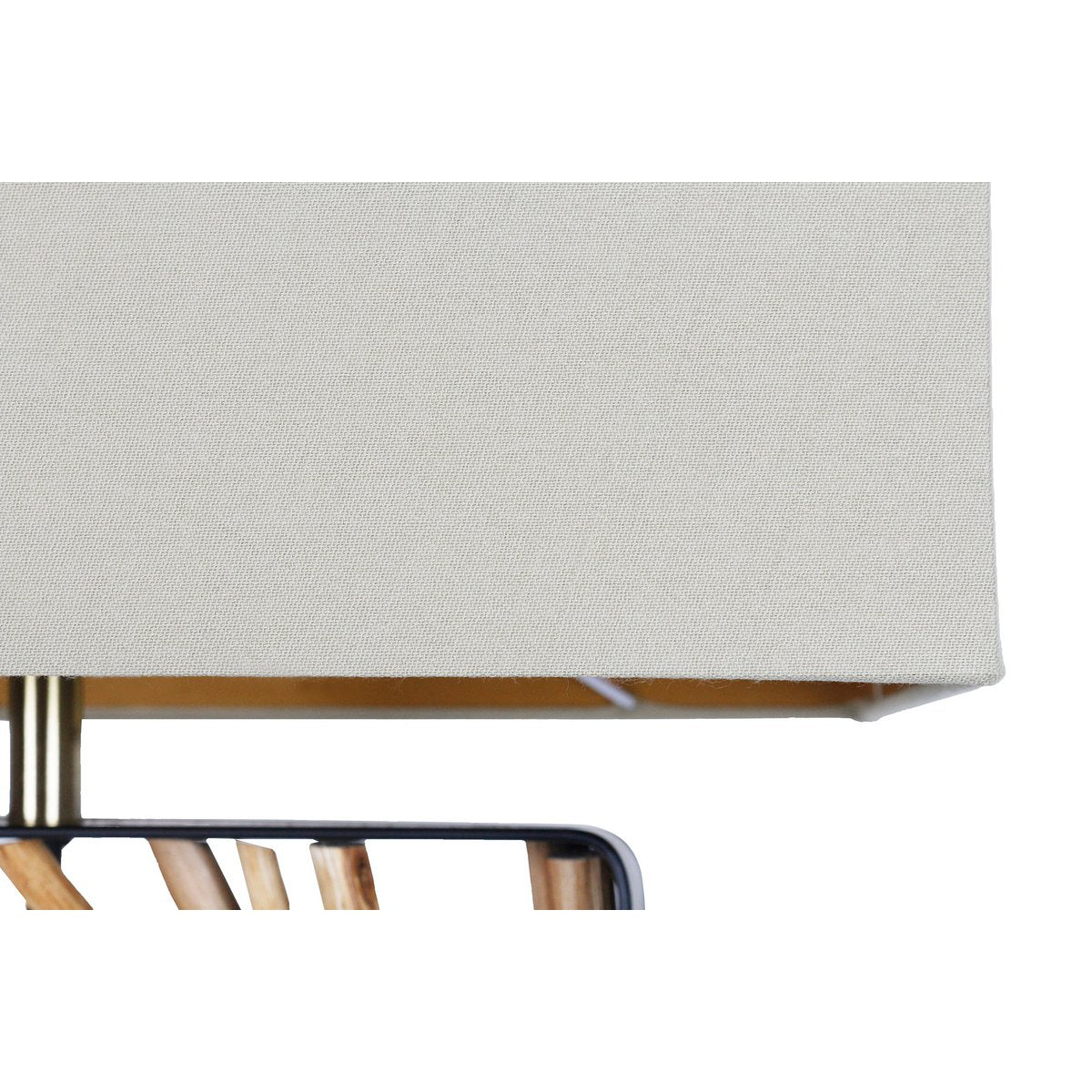 Vloerlamp drijfhout naturel/beige 165 cm