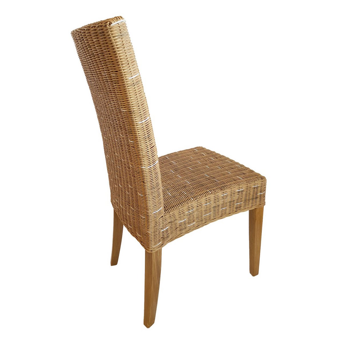 Eetkamerstoelen 4 stuks rattan stoelen wintertuin eettafel stoel stoel korbüffen cardine cappuccino